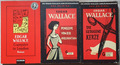 Edgar Wallace 3 Bücher - Gangster in London - Penelope - Die gebogene Kerze
