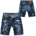 Rock Creek Herren Shorts Jeansshorts Denim Stretch Sommer Shorts W29-W40 M23