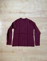 TOPMAN Langärmeliges T-Shirt M Weinrot Bordeux Longsleeve 