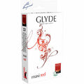 Frei Haus: 10 GLYDE Ultra Maxi RED vegane XL-Kondome 56mm, rot ohne Aroma, vegan