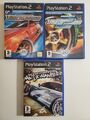 Need for Speed Underground 1, 2 & Most Wanted Bundle | Sony PlayStation 2 | PS2 | 