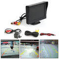 4.3" Car Monitor + Rear View HD TFT LCD Display Rückfahrkamera Autokamera Kit