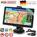7“ Zoll GPS Navi Navigation für Auto LKW PKW Navigationsgerät 8GB+256MB EU Karte