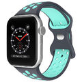 Silikon Sport Loop Armband für Apple Watch Series 2 3 4 5 6 7 8 SE + Ultra 38-49