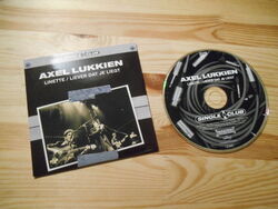 CD Pop Axel Lukkien - Linette / Liever Dat Je Liegt (2 Song) MERCURY * cardboard