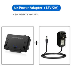 USB 3.0 zu IDE SATA Konverter Externe Festplatte Adapter für 2.5/ 3.5 HDD SSD