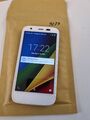 Motorola Moto G 1. Gen XT1039 8GB entsperrt weiß/blau Android Smartphone