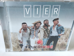 Feuerherz - Vier - 2019 CD Album sehr guter Zustand Schlager Europop Nie passier