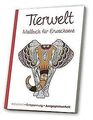 Malbuch für Erwachsene - Meine Tierwelt | Buch | Zustand akzeptabel