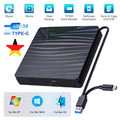 Neu! Externes DVD Laufwerk USB 3.0 Brenner Slim CD,DVD-RW Brenner Für-PC Laptop