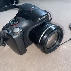 Canon Powershot SX40 hs - 840mm Ultrazoom! Anfänger Kamera (set)Gebraucht, Funktioniert, Mit Tasche Und Akku