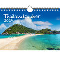 Thailandzauber DIN A5 Wandkalender für 2024 Bangkok Thailand  Urlaub Strand Meer