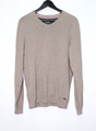 Esprit Strickpullover Gr. M Herren Pullover Sweat Beige Baumwolle #M-47