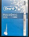Oral-B Pulsonic Slim Luxe Akku-Schallzahnbürste - Silber mit Zubehör Refurbished