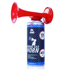 AAB SIGNAL GAS HORN 400/750ml - FAN-TRÖTE, DRUCKLUFT TROMPETE, DRUCKLUFTFANFARE