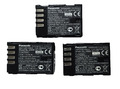 3 Stück Orginal  Panasonic  DMW-BLF19E  Li-Ion Digitalkamera-Akku gebraucht