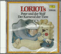 CD neu: Loriots Peter und der Wolf / Karneval der Tiere, Prokofiev, Saint Saens