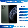6,4" CUBOT C30 8GB+256GB Smartphone 4G 2SIM Handy NFC Face ID 4200mAh Android 10