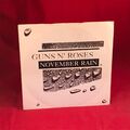 Guns N Roses November Rain 1992 UK 7" Vinyl Single Sweet Child O' Mine 45