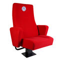 VW Kino-Sessel Fernseh-Sessel Kino-Sitz TV Theater Polster-Stuhl Rot Volkswagen