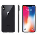 Apple iPhone X (iPhone 10) 64GB Spacegrau & Silber - Top Note A