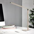 Design LED Schreibtischleuchte Bürolampe Leselicht Lampe Tischlampe beige T40-6