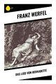 Das Lied von Bernadette Franz Werfel Taschenbuch Deutsch Sharp Ink