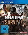 PS4 / Sony Playstation 4 - Metal Gear Survive mit OVP sehr guter Zustand