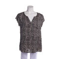 Bluse Repeat Schwarz Braun 40