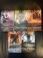 Cassandra Clare The Mortal Instruments 5 Buch Konvolut Asche Glas Engel Knochen X5