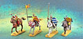 El Cid Infanterie & Schwere Spanische Kavallerie bemalt 1:72 Figuren Ritter