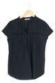 ESPRIT Damen Bluse Schwarz Gr. S Kurzarm Elegant Casual