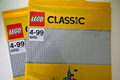 2x große Bauplatte LEGO Classic 10701 Bausatz, Grau