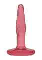 Doc Johnson Crystal Jellies - Small Butt Plug - Pink Analplug Buttplug Anal