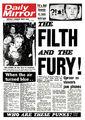 Poster SEX PISTOLS - Daily Mirror - The Filth And The Fury  ca60x85cm NEU 15331