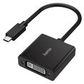 Hama USB-C auf DVI Adapter Wandler 4K für Thunderbolt 3 4 Mac PC Monitor Beamer