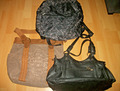 2 Damen Handtaschen und 1 Rucksack