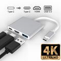 USB C HUB Typ C Adapter zu HDMI USB TV 4K PD Kabel für Samsung Macbook Pro Air