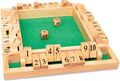 Noris Familienspiel Strategiespiel Deluxe Shut the Box 606108013