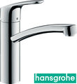 Hansgrohe Focus M41 Küchenarmatur Spültisch Armatur schwenkbar chrom 31806000