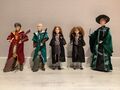 5 Harry Potter Puppen mit Zubehör: Harry, Draco, Ginny, Hermine, McGonnagal