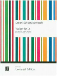 Walzer Nr. 2 Schostakowitsch für Altblockflöte und Klavier - NEU VOM FACHHÄNDLER