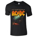 AC/DC - LET THERE BE ROCK BLACK T-Shirt Medium