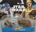 Mattel Hot Wheels Character Cars Star Wars R2-D2 & C-3PO Double Pack Disney