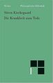 Die Krankheit zum Tode von Søren Kierkegaard | Buch | Zustand sehr gut