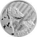 10 Kuna Dalmatian Dog - Dalmatiner Dalmatiner Kroatien 1 oz Silber BU 2021