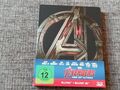 THE AVENGERS AGE OF ULTRON Limited Marvel 3D Blu-Ray Steelbook Deutsch Germany