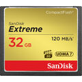 32GB SanDisk CF 120MB/S UDMA7 Extreme kompaktenFlash Karte SDCFXS-032G Echten R