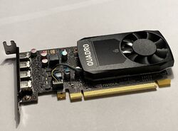 Nvidia Quadro P620 Grafikkarte 2GB GDDR5 PCI Express 3.0 x16 4x Mini-DisplayPort