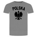 Polska Adler T-Shirt - Polen Polnisch Polka Warschau Krakau Breslau